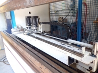 Back gauge with new Z1,Z2 reduction gearboxes