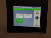 HMI for machine controls & fault diagnostics