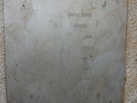 Machine Plate
