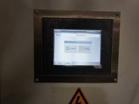 Panel door touch screen