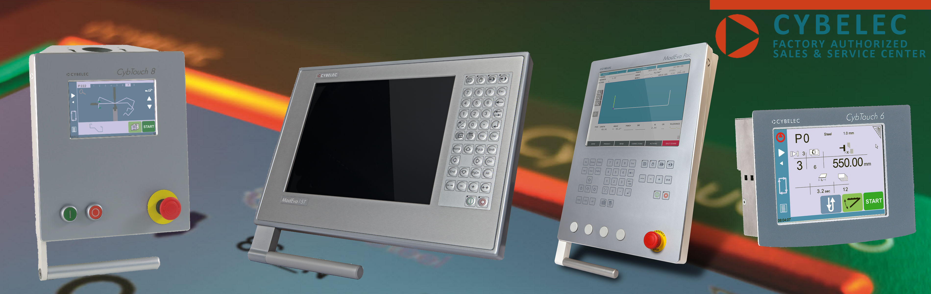 Cybelec Banner Control Works Control Panels Press Brakes Design